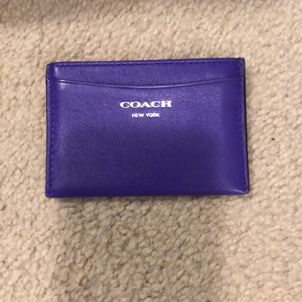 Woman business card holder